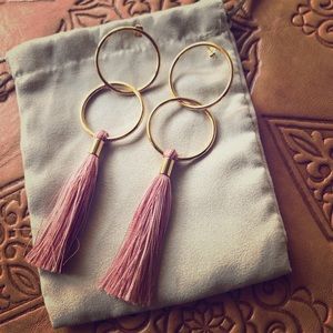 Gorjana tassel earrings